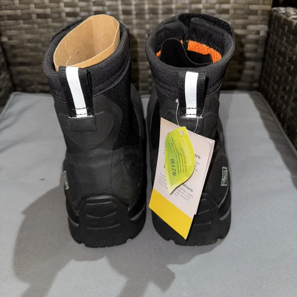 Muck Boot Men's Apex Mid-Zip Boots Black Size 14 NEW‎ Retail $165